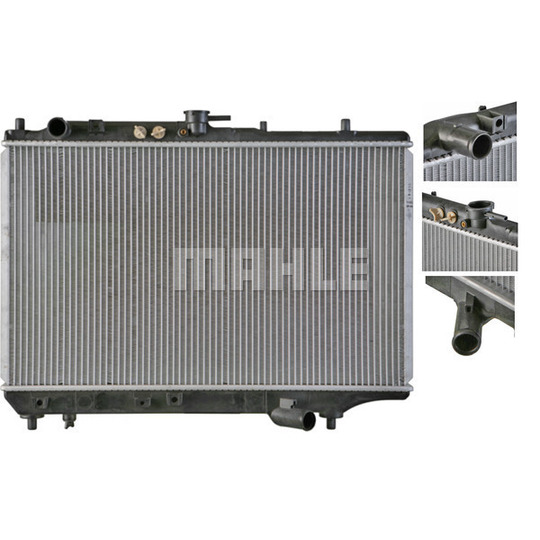 CR 179 000S - Radiator, engine cooling 