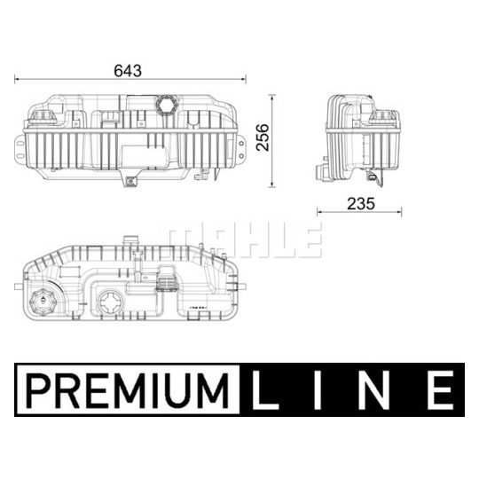 CRT 241 000P - Expansion Tank, coolant 