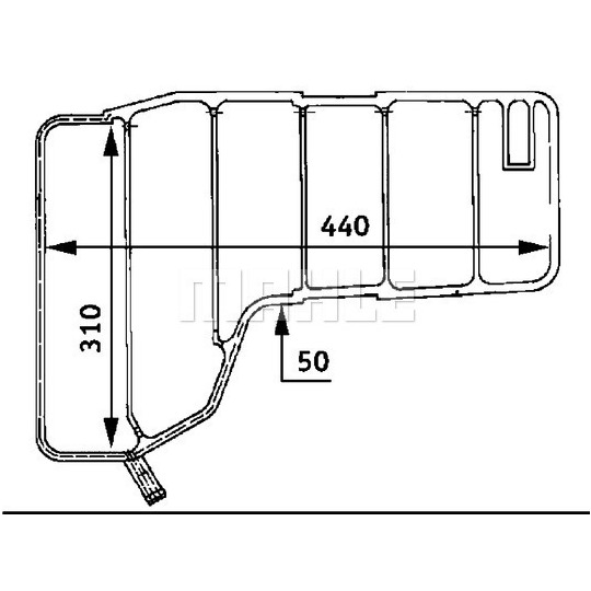 CRT 38 000S - Expansion Tank, coolant 