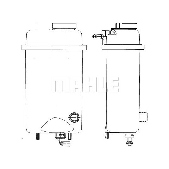 CRT 52 000S - Expansion Tank, coolant 