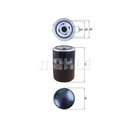 KC 184 - Fuel filter 