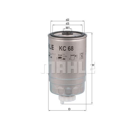 KC 68 - Fuel filter 