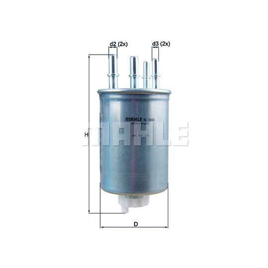 KL 1044 - Fuel filter 