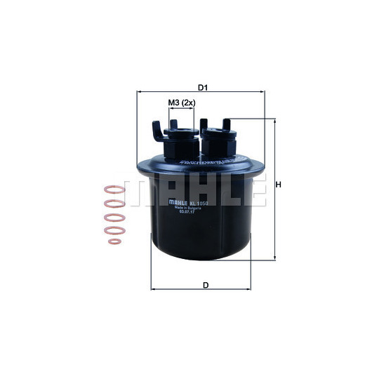 KL 1050D - Fuel filter 