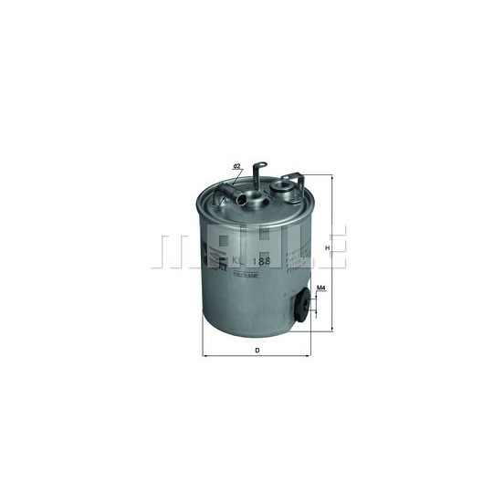 KL 188 - Fuel filter 