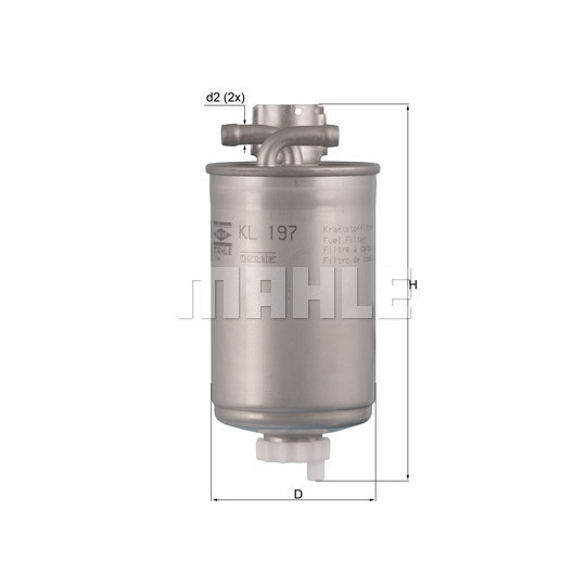 KL 197 - Fuel filter 
