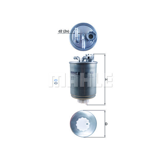 KL 410D - Fuel filter 