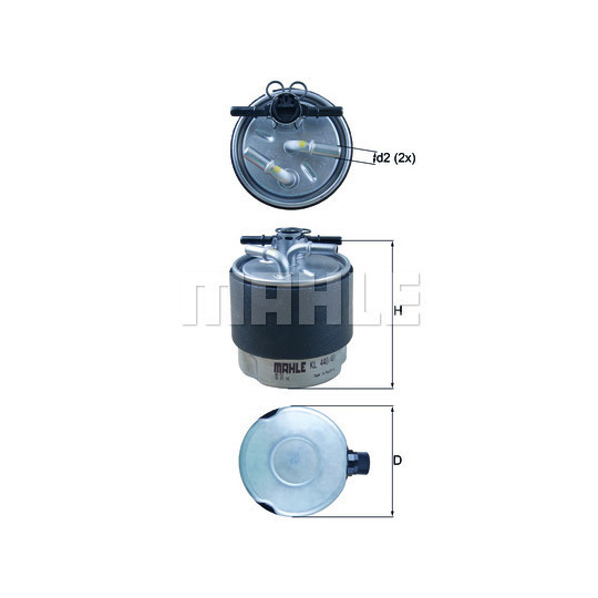 KL 440/41 - Fuel filter 