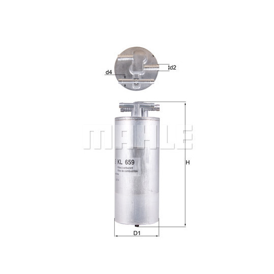 KL 659 - Fuel filter 
