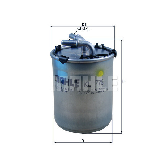 KL 778 - Fuel filter 