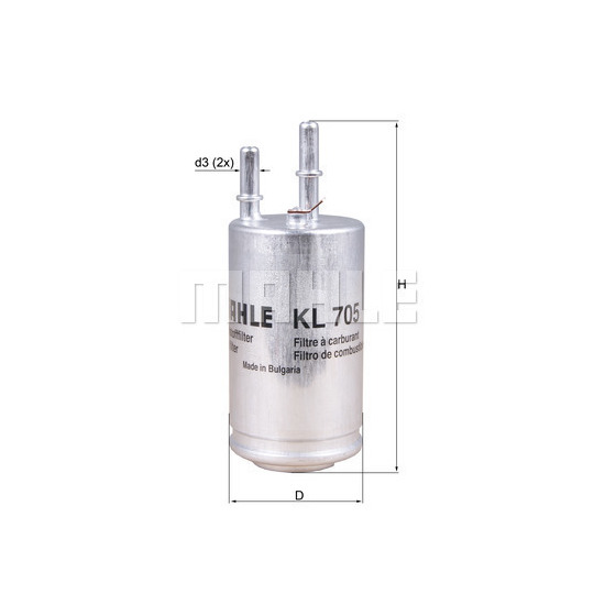 KL 705 - Fuel filter 