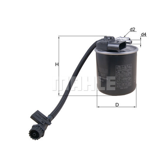 KL 947 - Fuel filter 