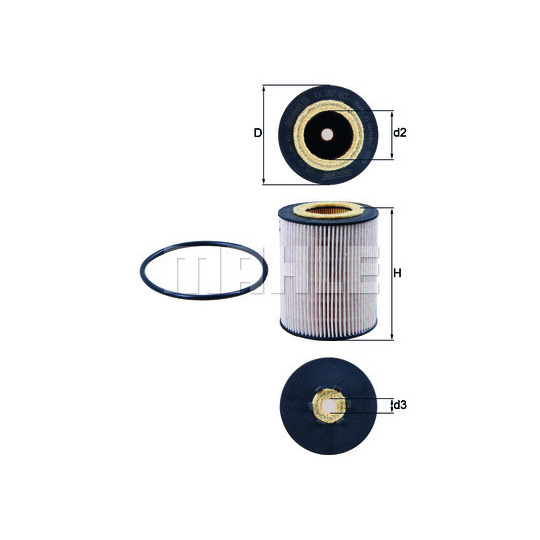 KX 267D - Kütusefilter 