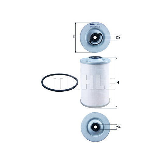 KX 44D - Bränslefilter 
