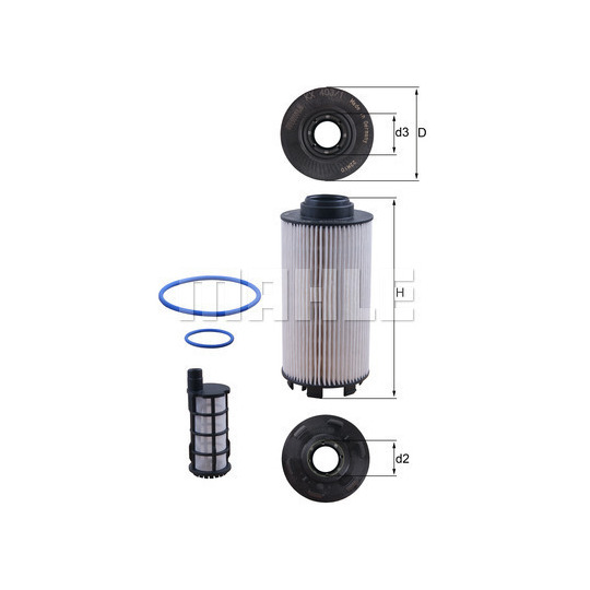 KX 403/1KIT - Fuel filter 