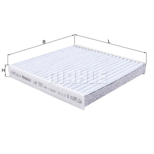 LAK 359 - Filter, interior air 