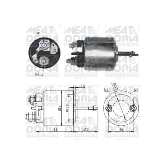 46009 - Solenoid Switch, starter 