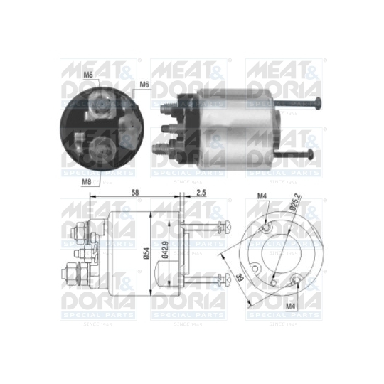 46016 - Solenoid Switch, starter 