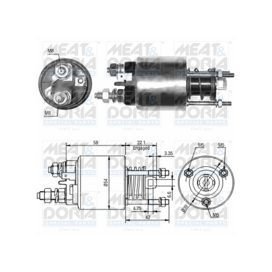 46047 - Magnetlülitus, starter 