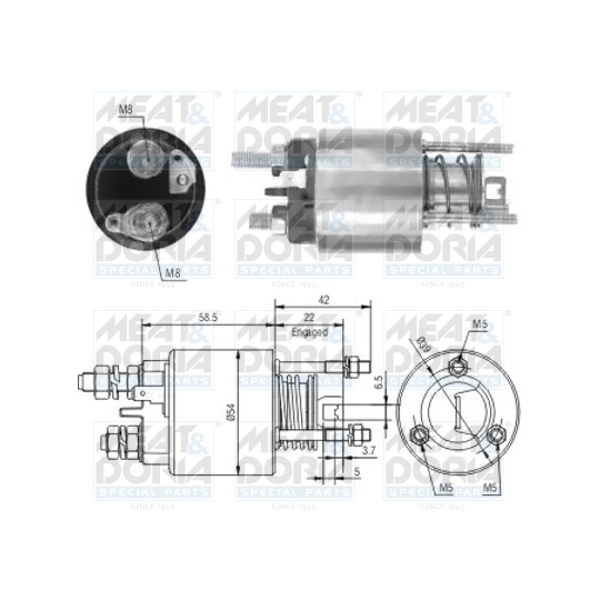 46121 - Magnetlülitus, starter 