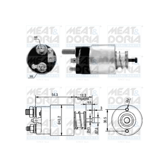 46135 - Magnetlülitus, starter 