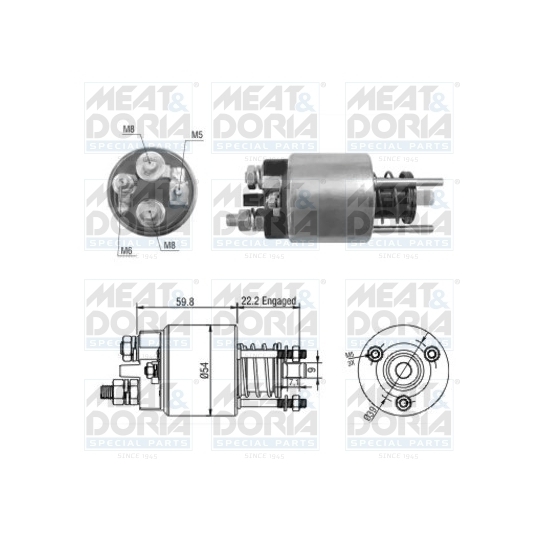 46134 - Magnetlülitus, starter 