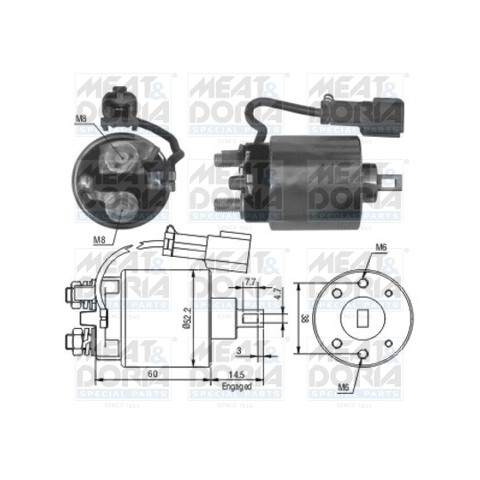 46150 - Magnetlülitus, starter 