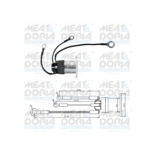 46194 - Solenoid Switch, starter 