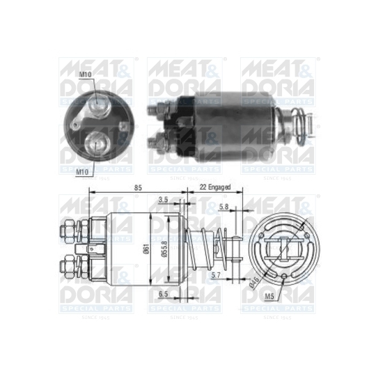 46185 - Magnetlülitus, starter 