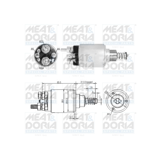 46275 - Solenoid Switch, starter 