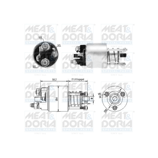 46281 - Solenoid Switch, starter 