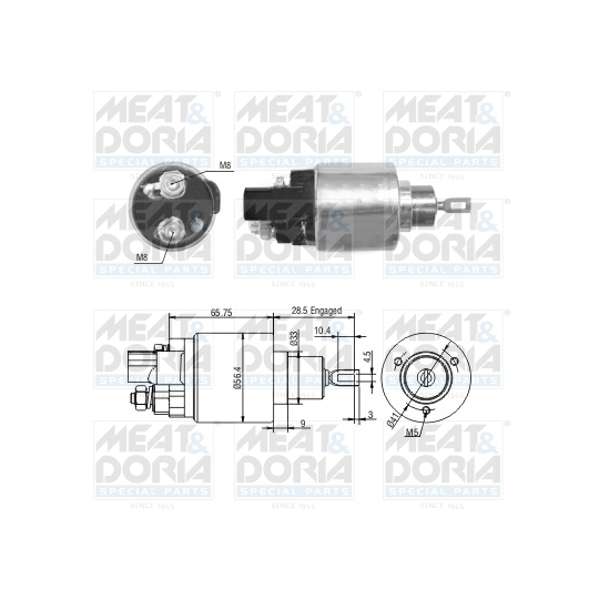 46279 - Solenoid Switch, starter 