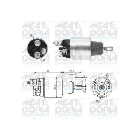 46286 - Solenoid Switch, starter 