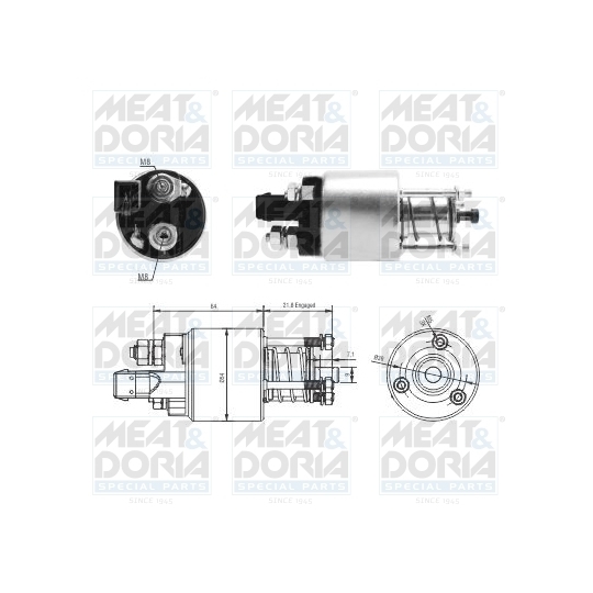 46294 - Solenoid Switch, starter 