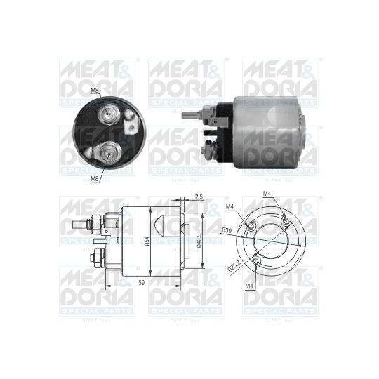 46310 - Solenoid Switch, starter 