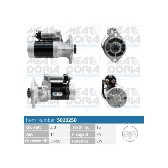 5020250 - Käynnistinmoottori 
