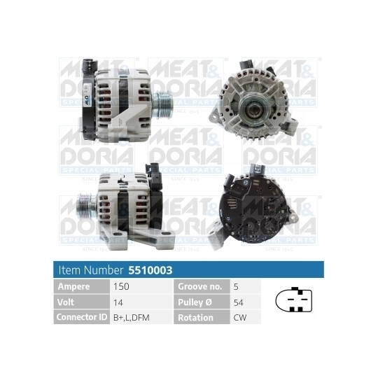 5510003 - Alternator 