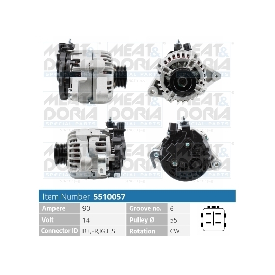 5510057 - Alternator 