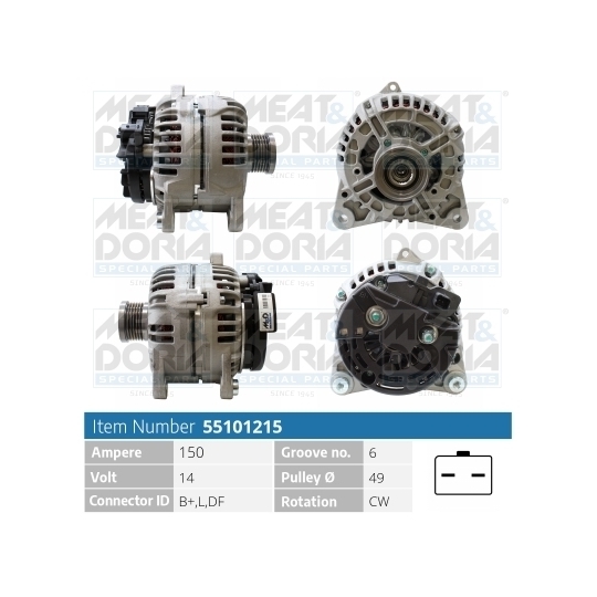 55101215 - Alternator 