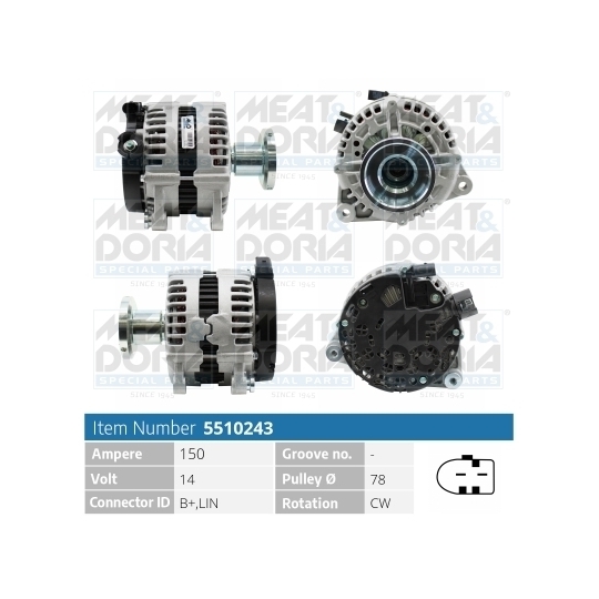 5510243 - Alternator 