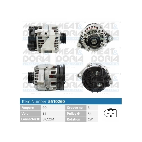 5510260 - Alternator 