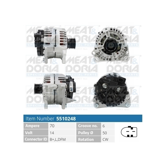 5510248 - Alternator 