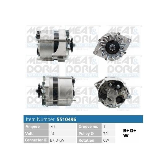 5510496 - Alternator 