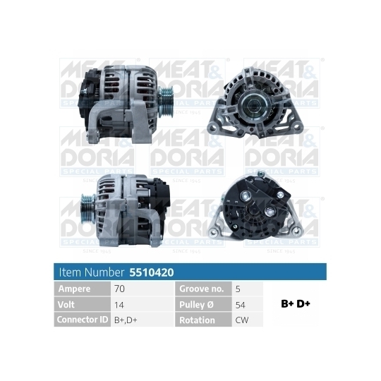 5510420 - Alternator 