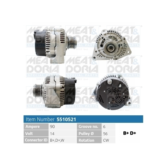 5510521 - Alternator 