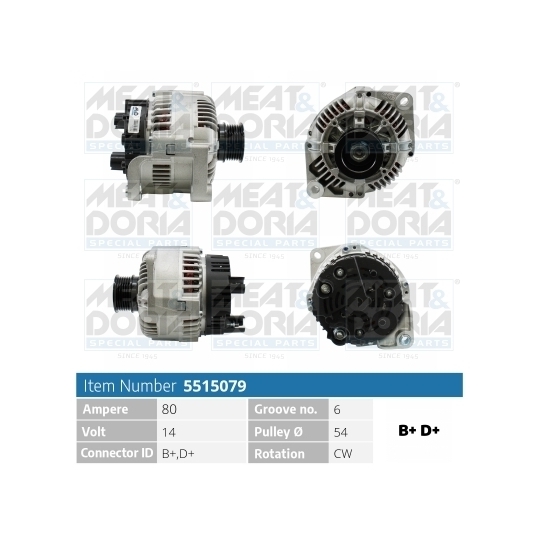 5515079 - Alternator 