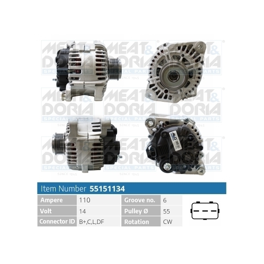 55151134 - Alternator 