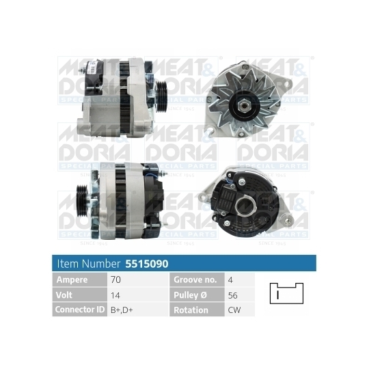 5515090 - Alternator 