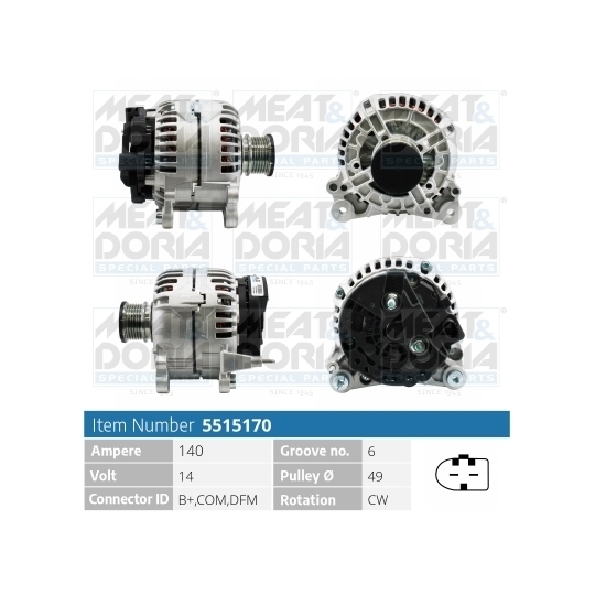 5515170 - Alternator 