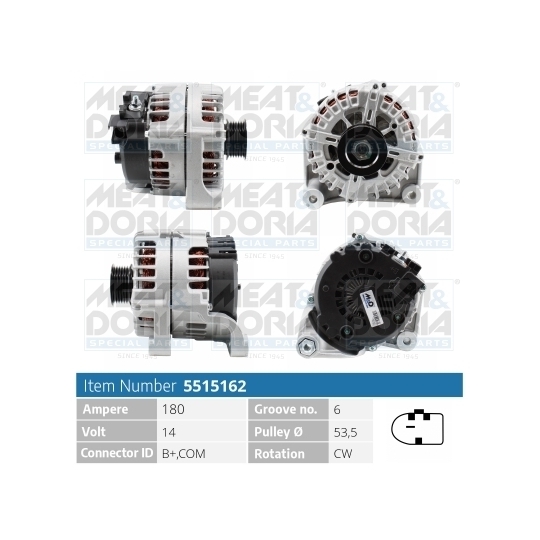 5515162 - Alternator 